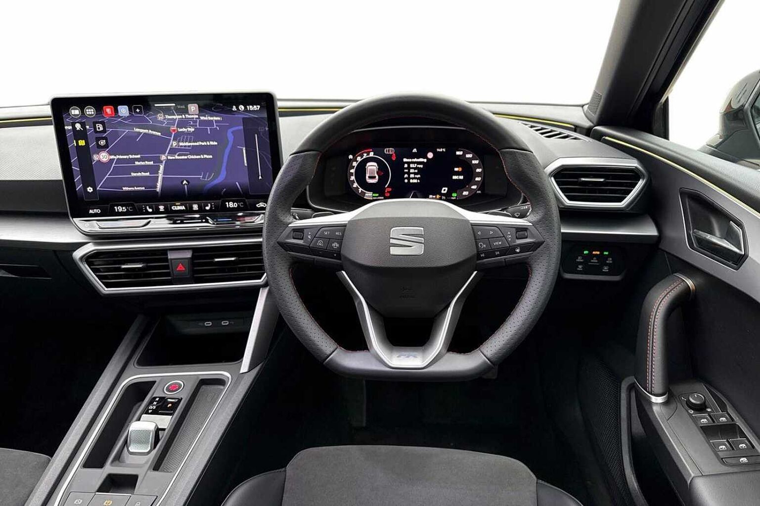 SEAT Leon 1.5 eTSI MHEV FR Black Edition Hatchback 5dr Petrol Hybrid DSG Euro 6 (s/s) (150